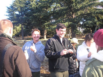 Where the Hell is Matt Harding, dancing 2008 YouTube video shoot in Yoyogi park, near Meiji Shrine, Harajuku, Tokyo